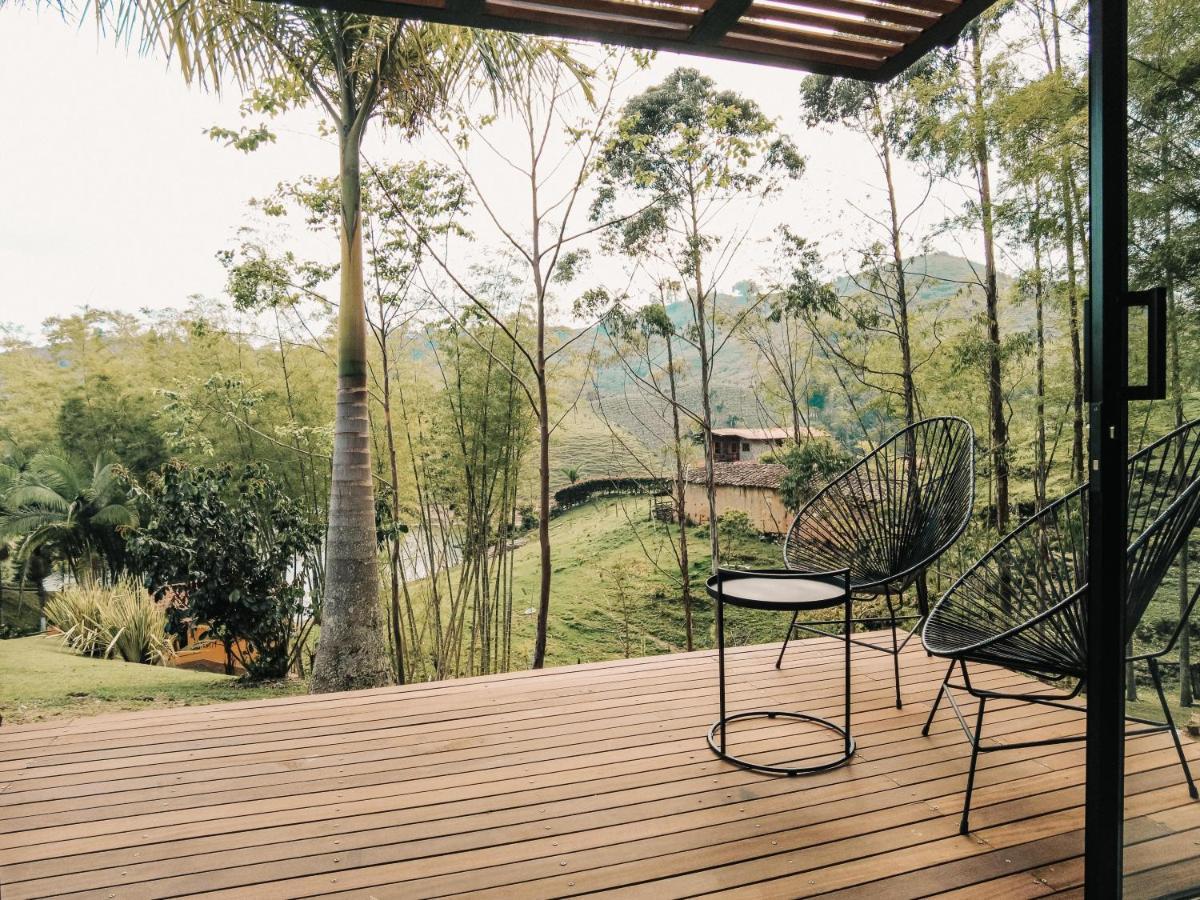 Albergue Volare Guatape Isla Exterior foto