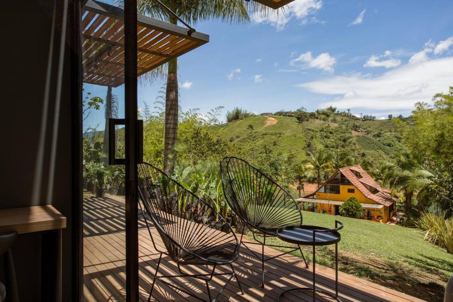 Albergue Volare Guatape Isla Exterior foto